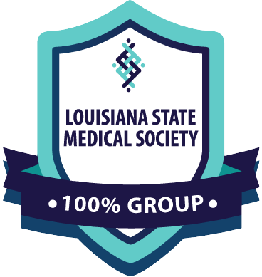Louisiana State Medical Society badge